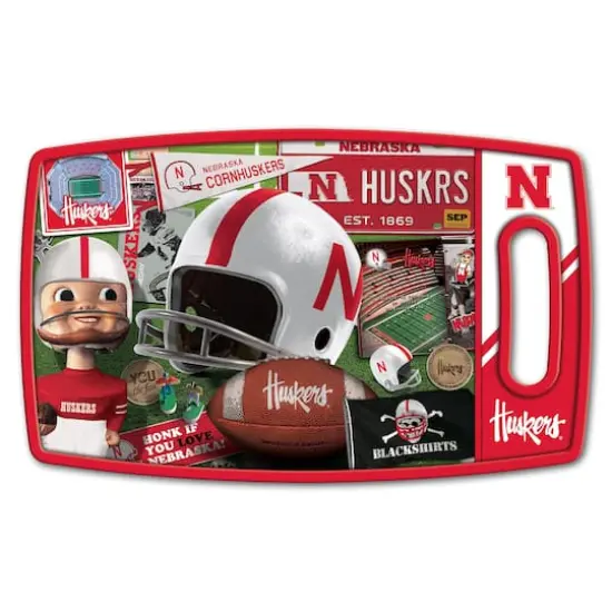 College Retro Series Cutting BoardNebraska Cornhuskers {1}