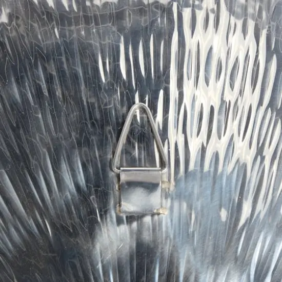 36" Silver Glam Ornamental Stainless Steel Wall D&eacute;cor {5}