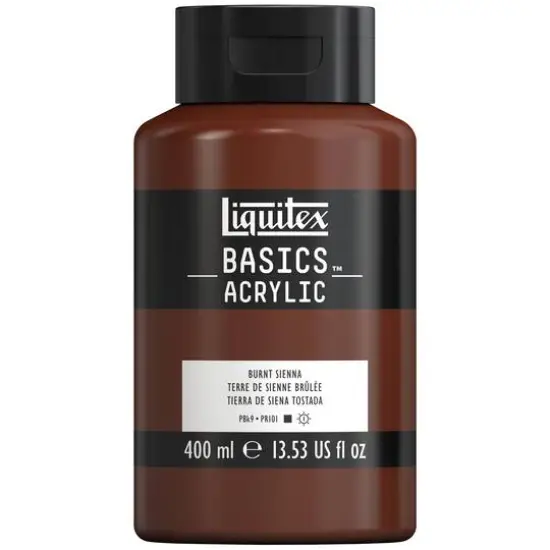 Liquitex&reg; BASICS&trade; Acrylic Paint, 13.5oz. 127 Burnt Sienna {1}