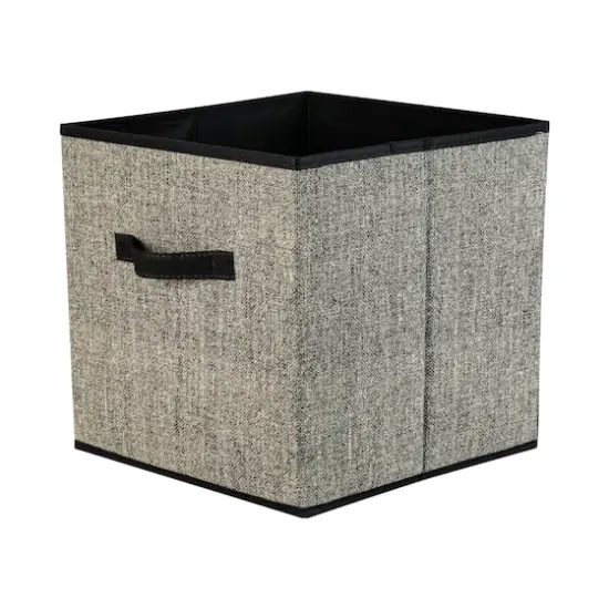 Simplify Black Collapsible Storage Cube {6}