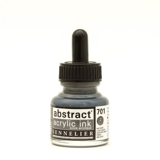Sennelier Abstract Acrylic Ink, 30mL Neutral Grey {1}