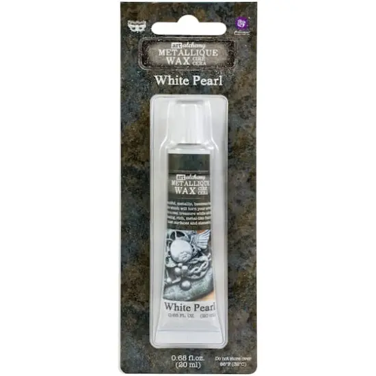 Finnabair&reg; Art Alchemy Metallique Wax, 0.68oz. White Pearl {1}