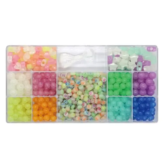 Glow in the Dark Alphabet Bead Kit by Creatology&trade; {1}