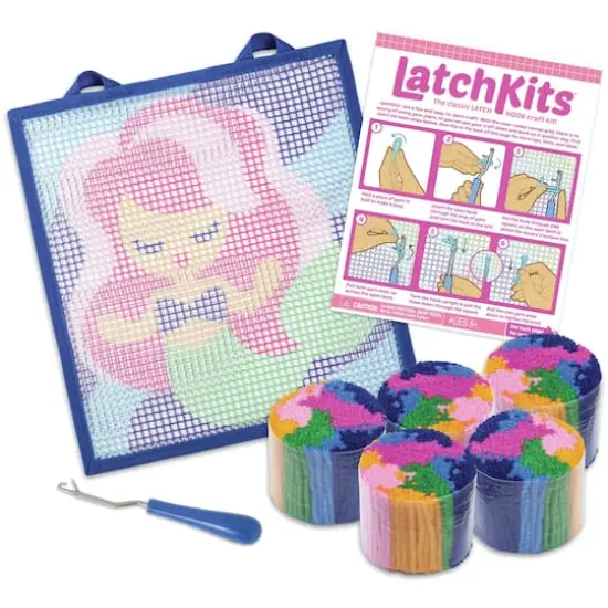 LatchKits&trade; Mermaid Mini Rug Kit {3}