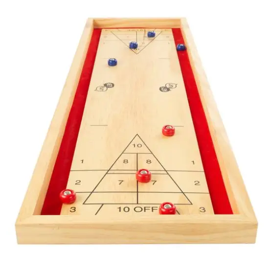 Toy Time Tabletop Shuffleboard Game {1}