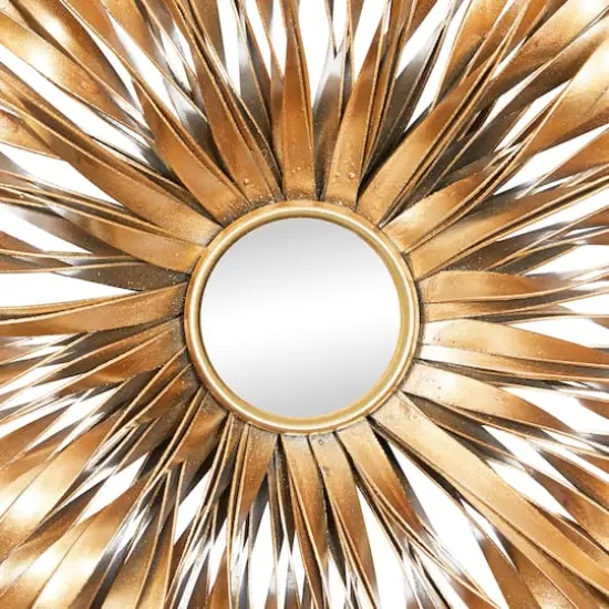 Gold Metal Starburst Modern Wall D&eacute;cor Set {3}