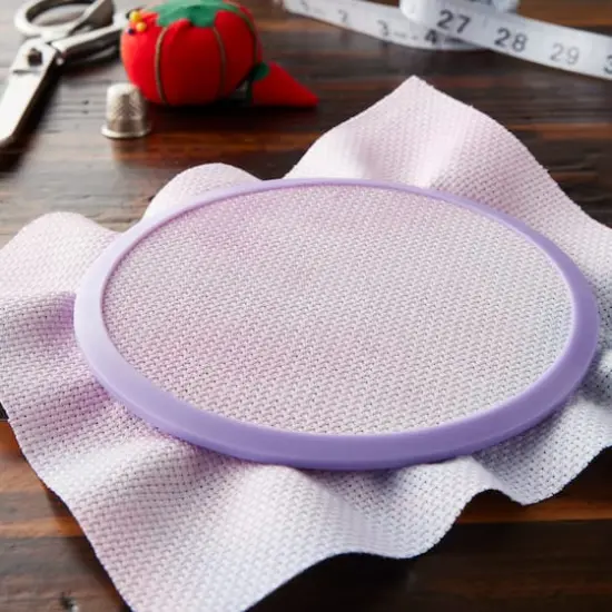 DMC&reg; Charles Craft&reg; 14 Count Printed/Iridescent Aida Needlework Fabric, 15" x 18" Sunset #3609 {3}