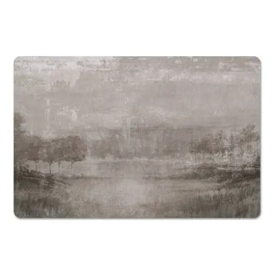 18" x 27" Muted Vintage Tapestry Floor Mat {1}