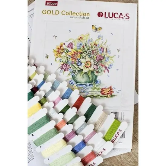 Luca-s April Bouquet Counted Cross Stitch Kit {13}