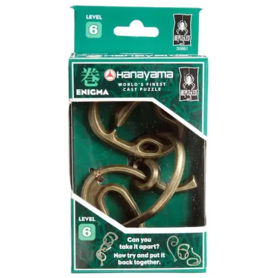 Hanayama Enigma Level 6 Cast Puzzle {3}