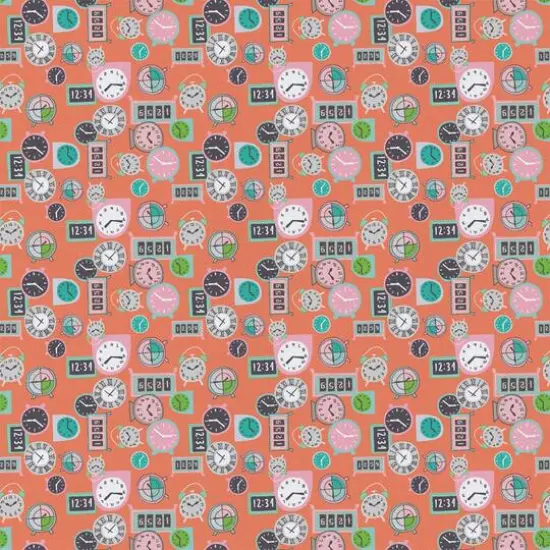 Camelot Fabrics Coral Deadlines Cotton Precut Fabric {1}