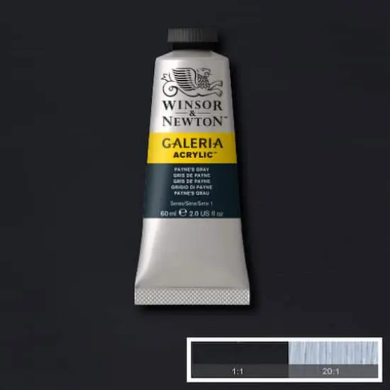Winsor & Newton&trade; Galeria Acrylic&trade;, 60mL Payne's Gray {6}