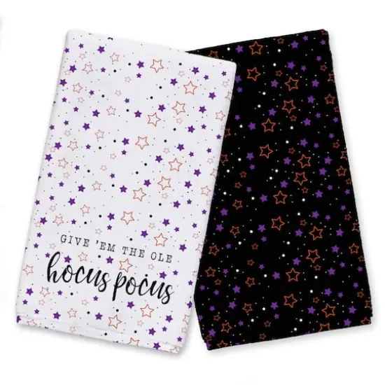 Give 'Em The Ole Hocus Pocus Tea Towel Set {1}