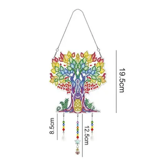 Sparkly Selections Colorful Tree Wall Hanger Diamond Painting {3}