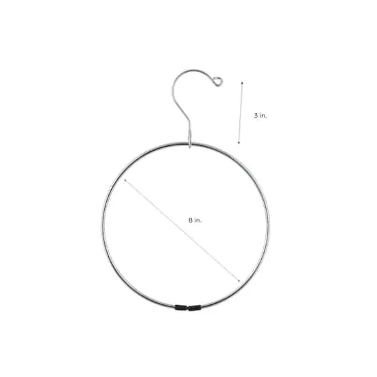 Organize It All Chrome Belt/Scarf Ring {5}