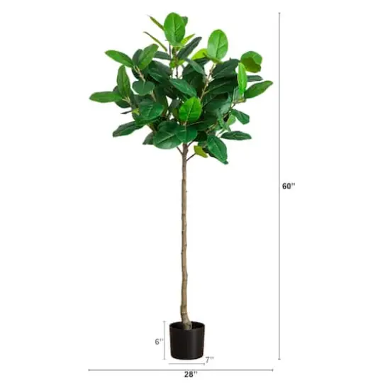 5ft. Artificial Petite Audrey Ficus Tree {3}