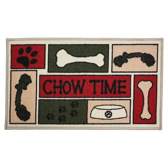 DII&reg; Chow Time Printed Nylon Accent Rug, 1.5ft. x 2.5ft. {1}