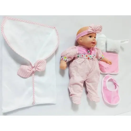 Goldberger Baby's First&reg; Sleep-Snuggle-Lullabye&trade; 13" Baby Doll Sleep Set {4}