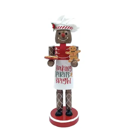 Santa's Workshop 14" Baking Spirits Bright Nutcracker {1}