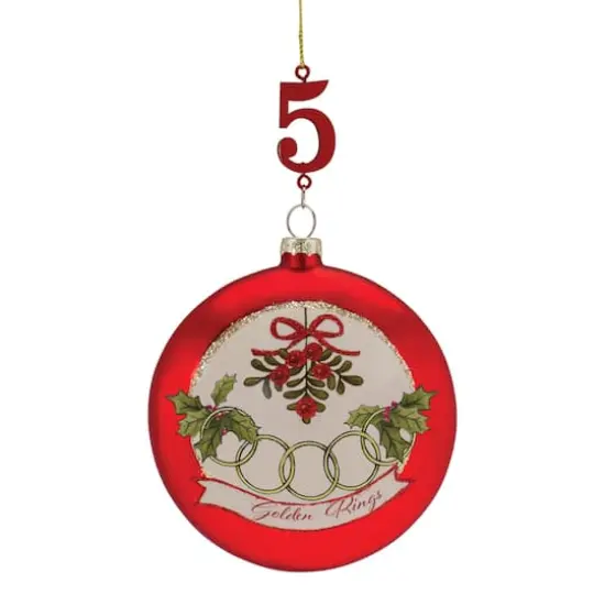 Twelve Days of Christmas Ornament Set {9}