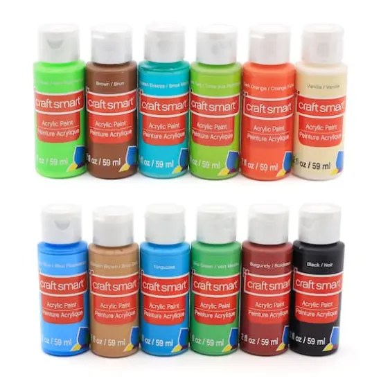 Super Value Acrylic Paint Set by Craft Smart&reg; {4}