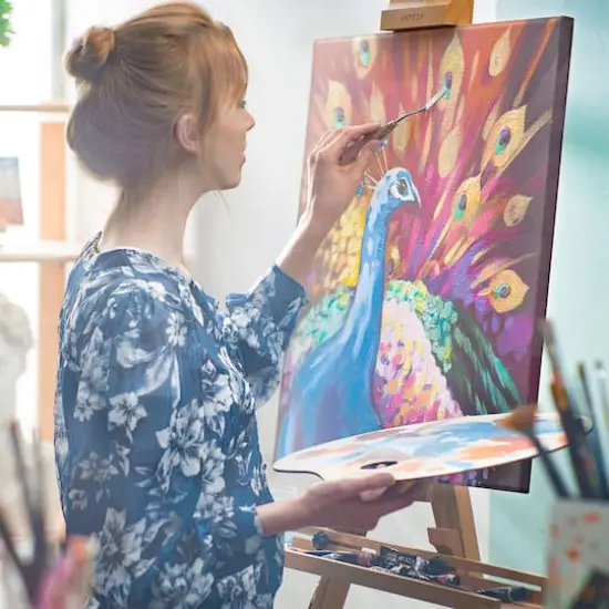 Arteza&reg; 12 Color Metallic Acrylic Paint Set {7}