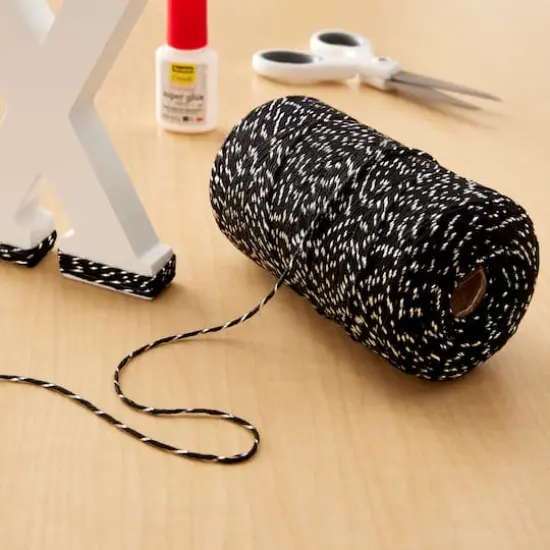 240yd. Black & Silver Twine by Recollections&trade; {3}