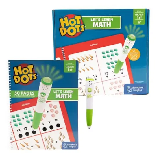 Educational Insights&reg; Hot Dots Let's Learn Math 1st Grade {1}