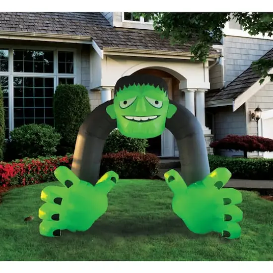 13ft. Inflatable Halloween Archway with Steady LED Lighting {6}