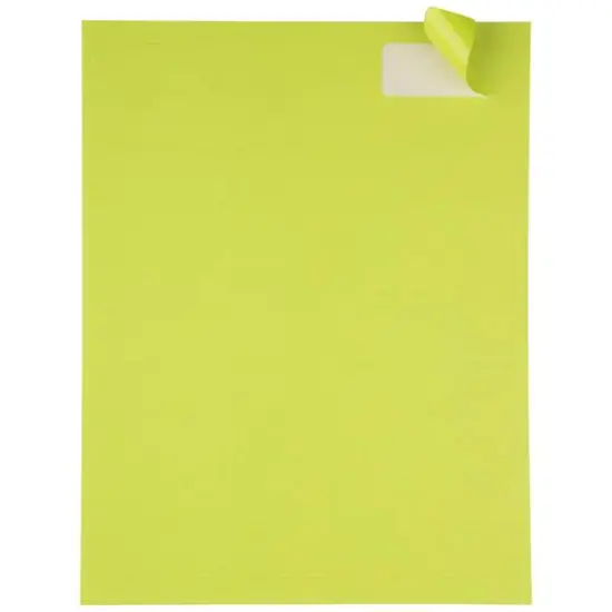 JAM Paper Standard Mailing Return Address Labels Ultra Lime Green {5}