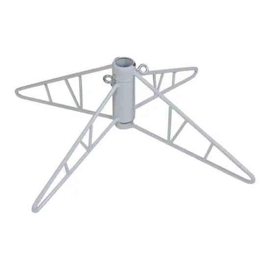 6.5ft. Pre-Lit Silver Tinsel Pine Artificial Christmas Tree, Clear Lights {6}