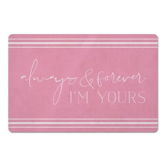 Always Yours Floor Mat {1}