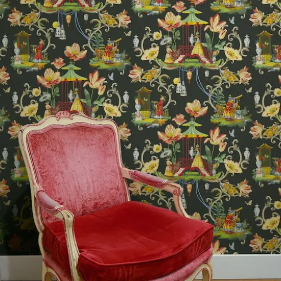 Harrison Howard East of the Moon Peel & Stick Wallpaper Night {4}