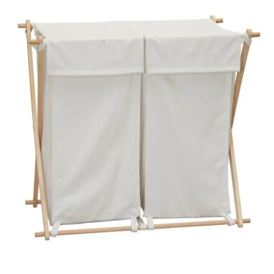 Household Essentials X-Frame Laundry Sorter White {1}
