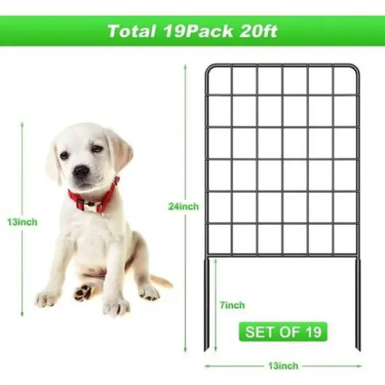 NEX&trade; Animal Barrier Fence with Square Metal Wire, 19ct. {5}