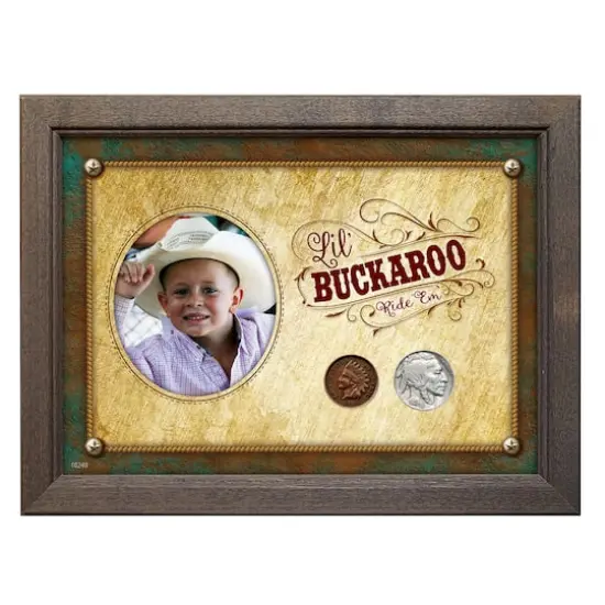 Lil' Buckaroo Coin Set 5" x 7" Frame {1}