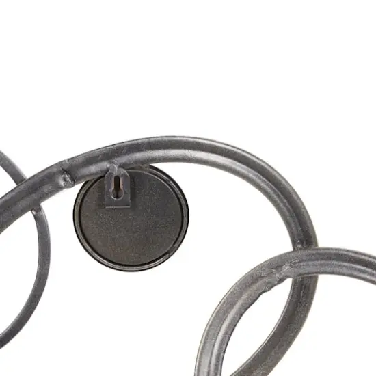 52" Gold Glam Abstract Metal Wall D&eacute;cor {5}