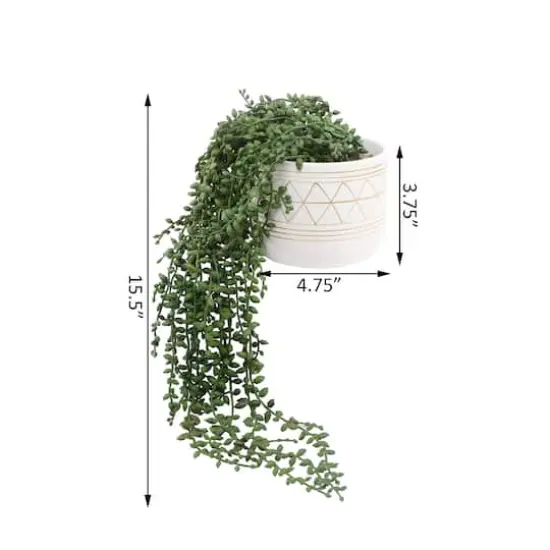 Flora Bunda&reg; 17.5" String Of Beads In 5" Geo Ceramic {3}