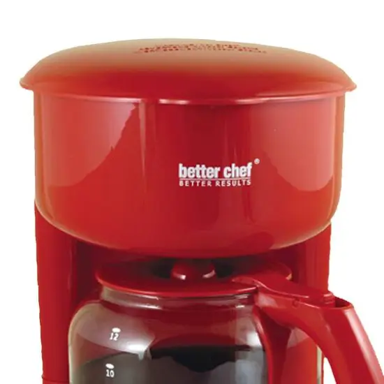 Better Chef Red 12-Cup Coffeemaker {6}
