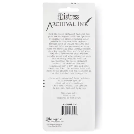 Tim Holtz&reg; Distress Mini Archival Ink&trade; Pad, Kit 3 {5}