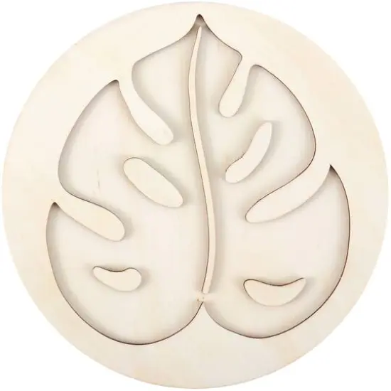 Mod Podge&reg; 12" Resin Pouring Leaf Plaque {3}