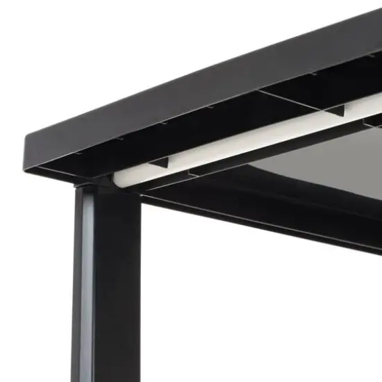 IRIS&reg; 30.5" Black & Clear 4-Drawer Chest {9}