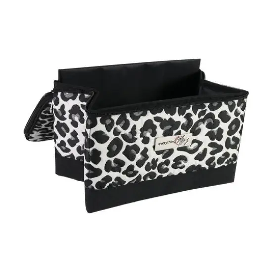 Everything Mary Cheetah Collapsible Sewing Kit Organizer Box {6}