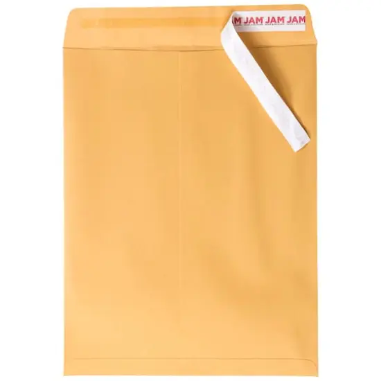 JAM Paper 10" x 13" Brown Kraft Manila Open End Catalog Premium Envelopes {4}