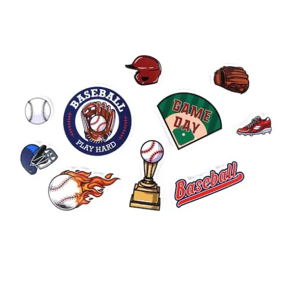Baseball Vinyl Die Cut Stickers by Recollections&trade; {1}