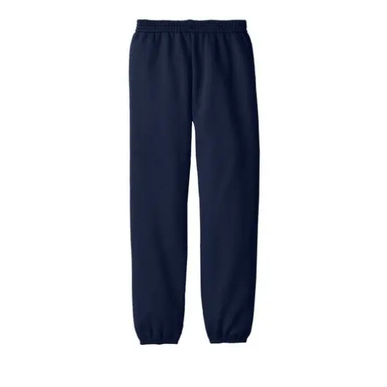Port & Company&reg; Youth Core Fleece Sweatpants Navy {5}