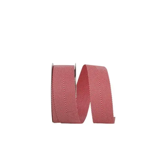 Reliant 1.5" Herringbone Candy Cane Ribbon {1}