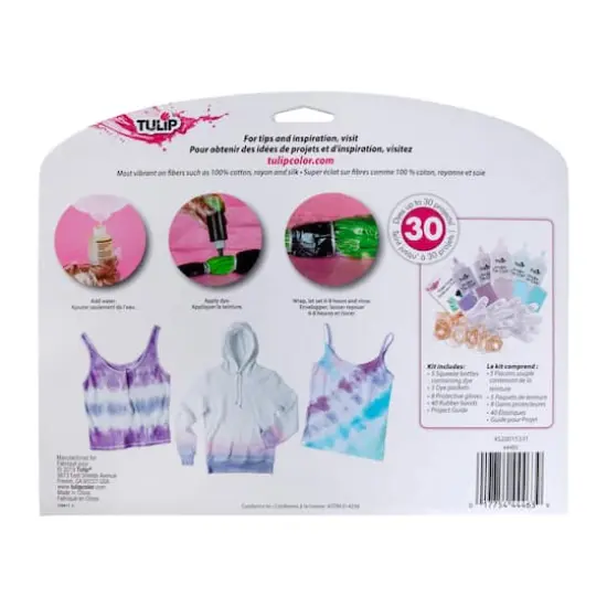 Tulip&reg; 5-Color Pretty Pastels One-Step Tie-Dye Kit {3}