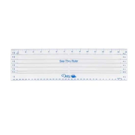 Dritz&reg; See-Thru Dressmakers Ruler {3}