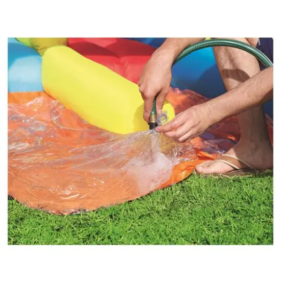 Bestway H2OGO! 13.7ft. Hurricane Tunnel Blast Mega Water Park {6}